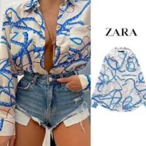 ZARA  print strings  bloggers favorite